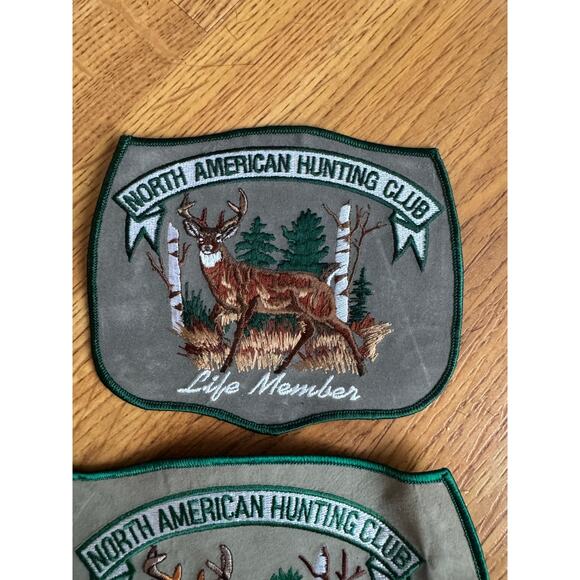 Lot of 2 North American Hunting Club Life Member Patch Deer Buck Woods Hunt - Picture 4 of 6